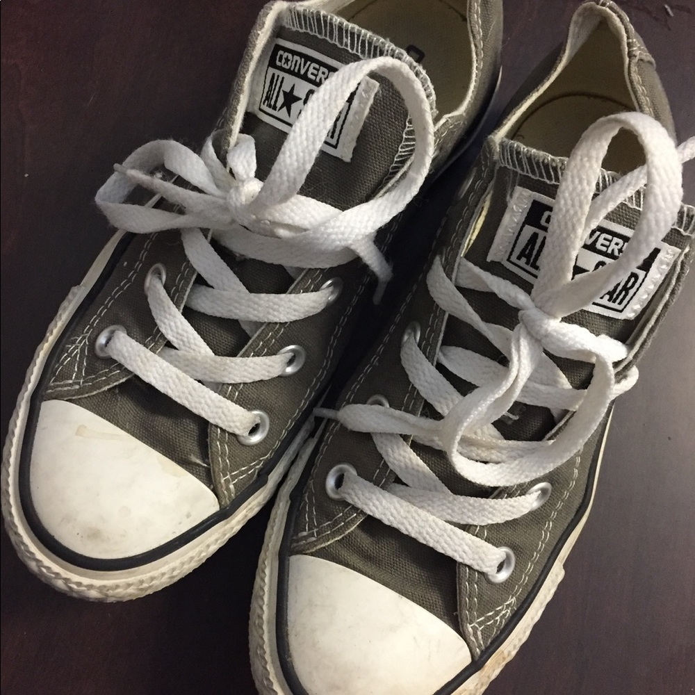 Grey Converse